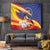 Venezuela Independence Day Tapestry Venezuelan Troupial Cattleya Mossiae - Wonder Print Shop