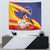 Venezuela Independence Day Tapestry Venezuelan Troupial Cattleya Mossiae - Wonder Print Shop