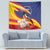Venezuela Independence Day Tapestry Venezuelan Troupial Cattleya Mossiae - Wonder Print Shop