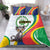 Comoros Independence Day Bedding Set 1975 Komori Mongoose Lemur African Pattern