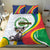 Comoros Independence Day Bedding Set 1975 Komori Mongoose Lemur African Pattern