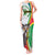 Comoros Independence Day Tank Maxi Dress 1975 Komori Mongoose Lemur African Pattern - Wonder Print Shop