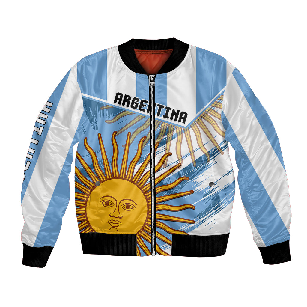 Argentina Bomber Jacket La Argentina Sol De Mayo Sport Style - Wonder Print Shop