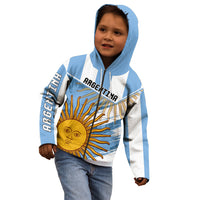Argentina Kid Hoodie La Argentina Sol De Mayo Sport Style - Wonder Print Shop