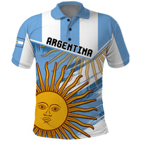 Argentina Polo Shirt La Argentina Sol De Mayo Sport Style - Wonder Print Shop