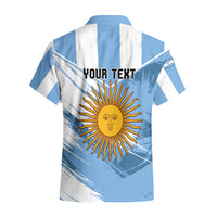 Custom Argentina Hawaiian Shirt La Argentina Sol De Mayo Sport Style - Wonder Print Shop