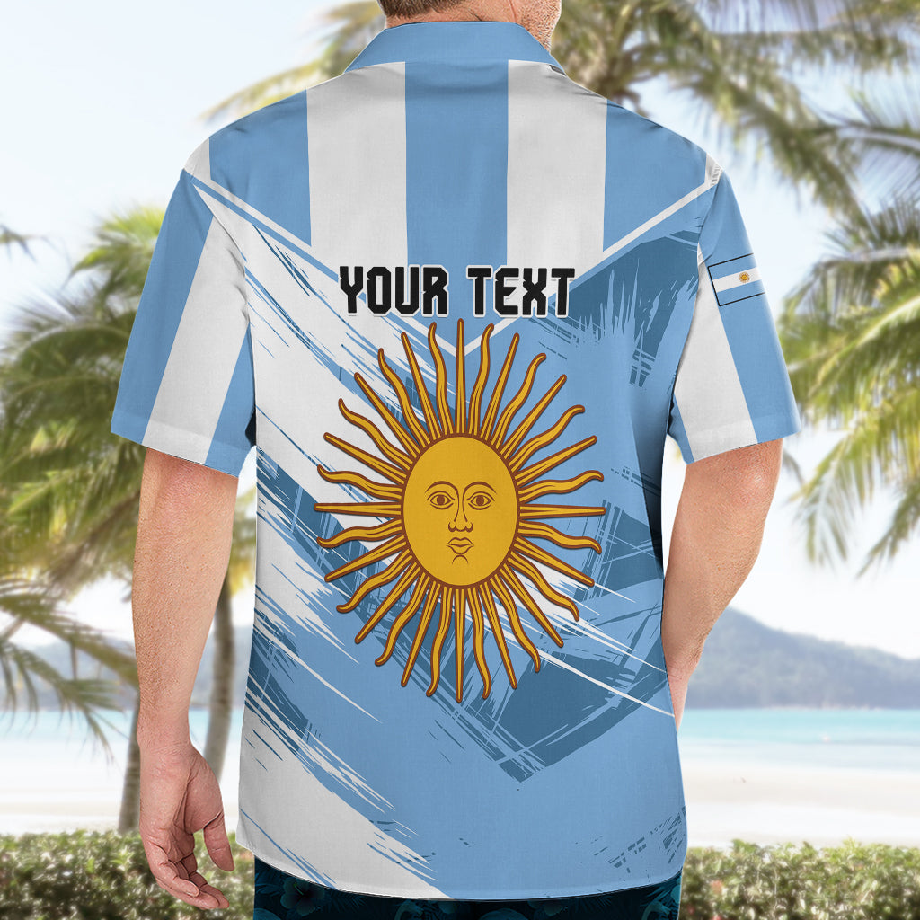 Custom Argentina Hawaiian Shirt La Argentina Sol De Mayo Sport Style - Wonder Print Shop