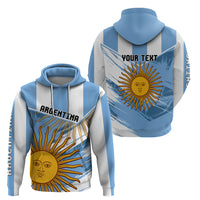 Custom Argentina Hoodie La Argentina Sol De Mayo Sport Style - Wonder Print Shop