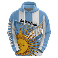 Custom Argentina Hoodie La Argentina Sol De Mayo Sport Style - Wonder Print Shop