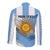 Custom Argentina Long Sleeve Button Shirt La Argentina Sol De Mayo Sport Style - Wonder Print Shop