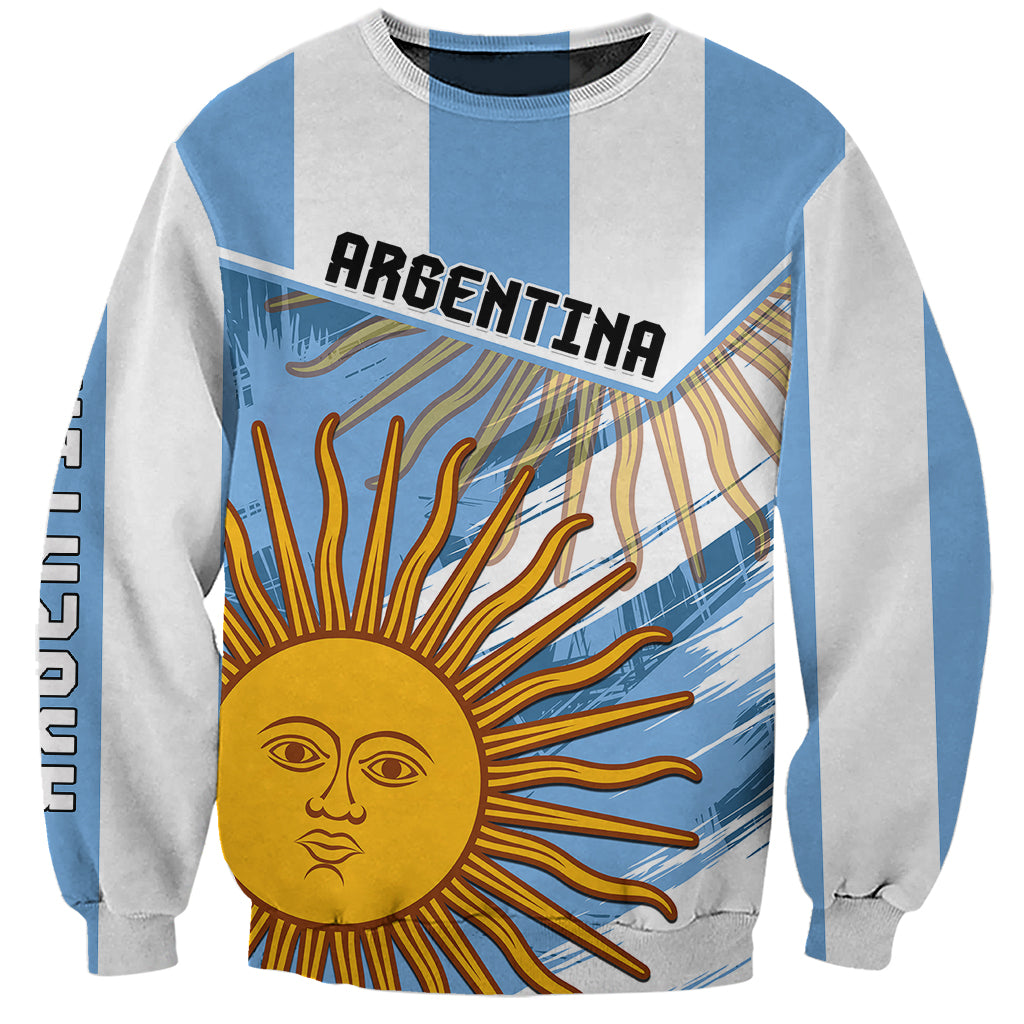 Custom Argentina Sweatshirt La Argentina Sol De Mayo Sport Style - Wonder Print Shop
