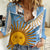 Custom Argentina Women Casual Shirt La Argentina Sol De Mayo Sport Style - Wonder Print Shop