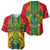 Custom Ghana Baseball Jersey Ghana Cross Of Saint George With Tawny Eagles - Wonder Print Shop