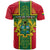 Custom Ghana T Shirt Ghana Cross Of Saint George With Tawny Eagles - Wonder Print Shop