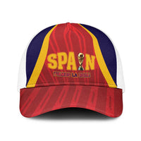 Spain 2026 World Football Baseball Net Cap Vamos La Roja