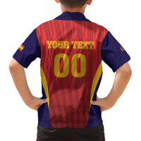 Custom Spain 2026 World Football Hawaiian Shirt Vamos La Roja