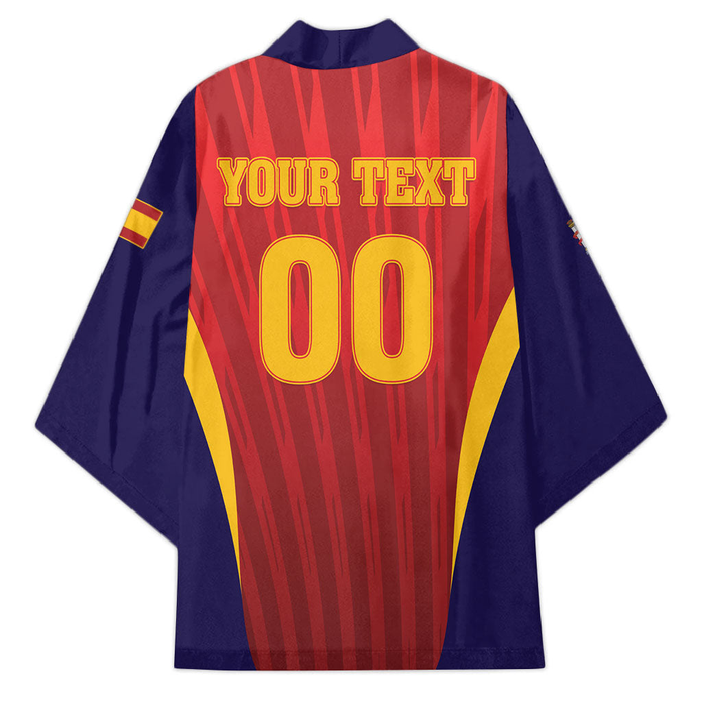 Custom Spain 2026 World Football Kimono Vamos La Roja