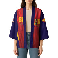 Custom Spain 2026 World Football Kimono Vamos La Roja