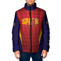 Custom Spain 2026 World Football Padded Jacket Vamos La Roja