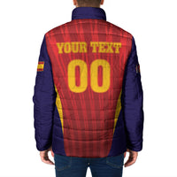 Custom Spain 2026 World Football Padded Jacket Vamos La Roja