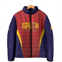 Custom Spain 2026 World Football Padded Jacket Vamos La Roja