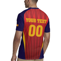 Custom Spain 2026 World Football Rugby Jersey Vamos La Roja