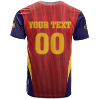 Custom Spain 2026 World Football T Shirt Vamos La Roja