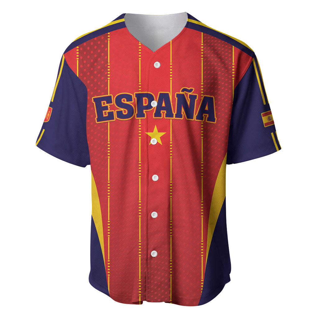 Custom Spain 2026 World Football Baseball Jersey Vamos Espana