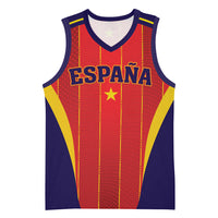 Custom Spain 2026 World Football Basketball Jersey Vamos Espana