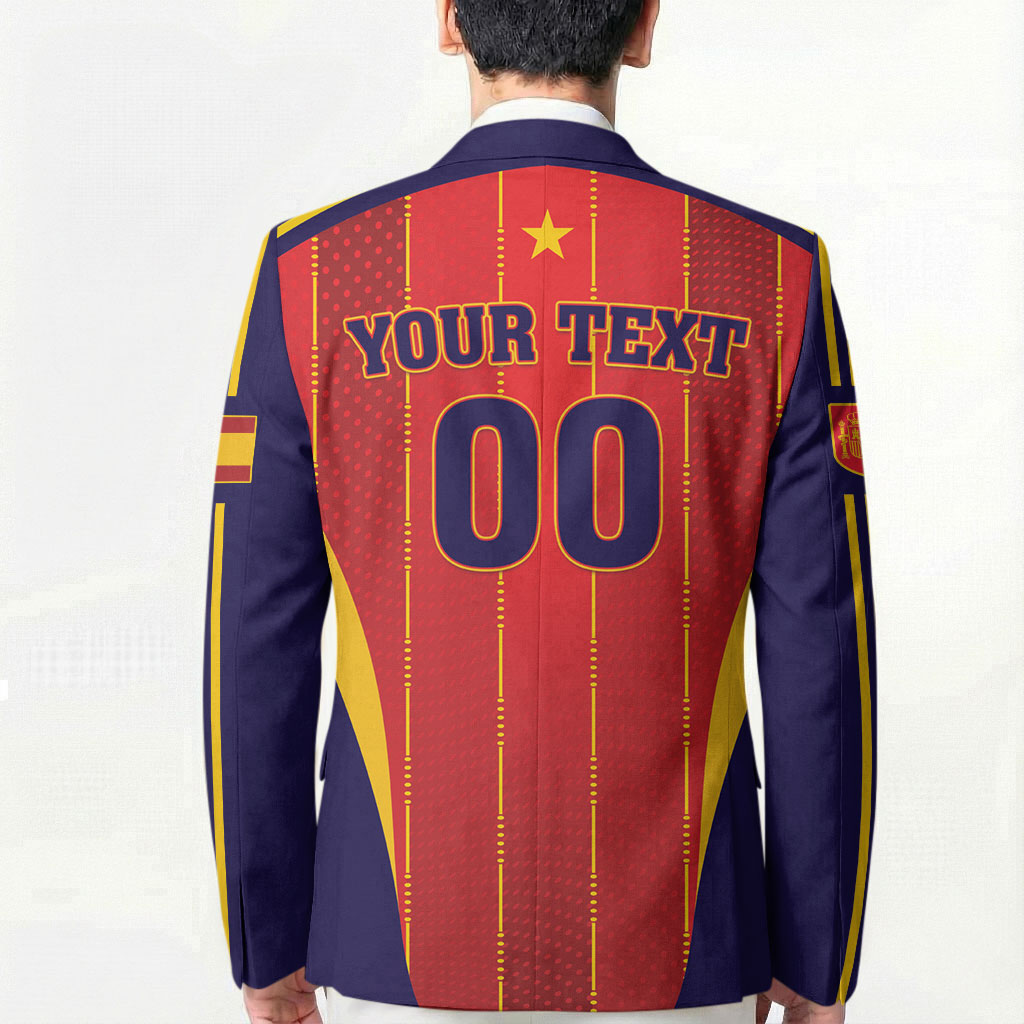 Custom Spain 2026 World Football Blazer Vamos Espana