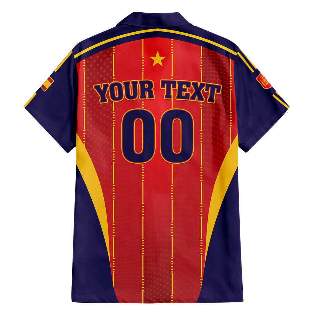 Custom Spain 2026 World Football Hawaiian Shirt Vamos Espana