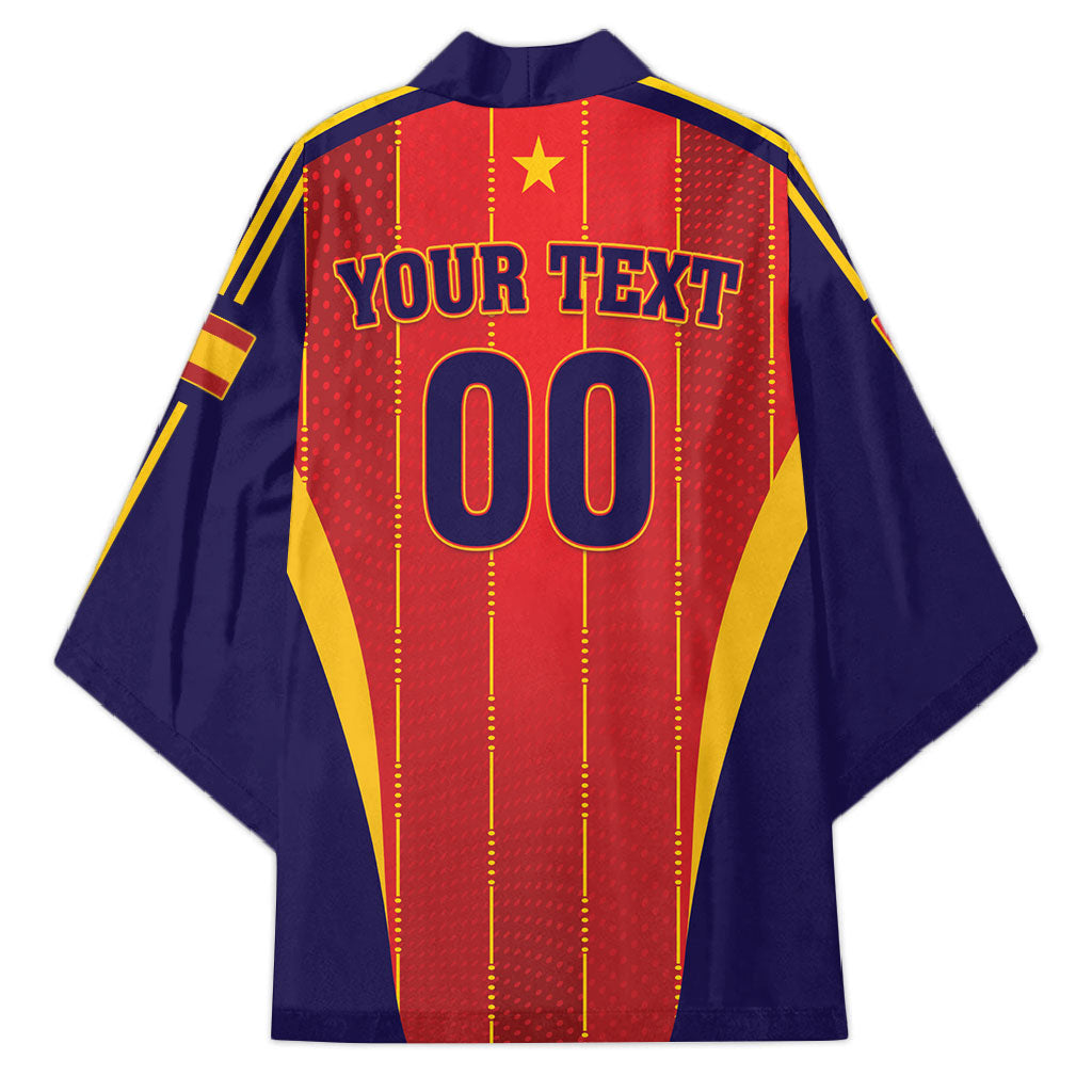 Custom Spain 2026 World Football Kimono Vamos Espana