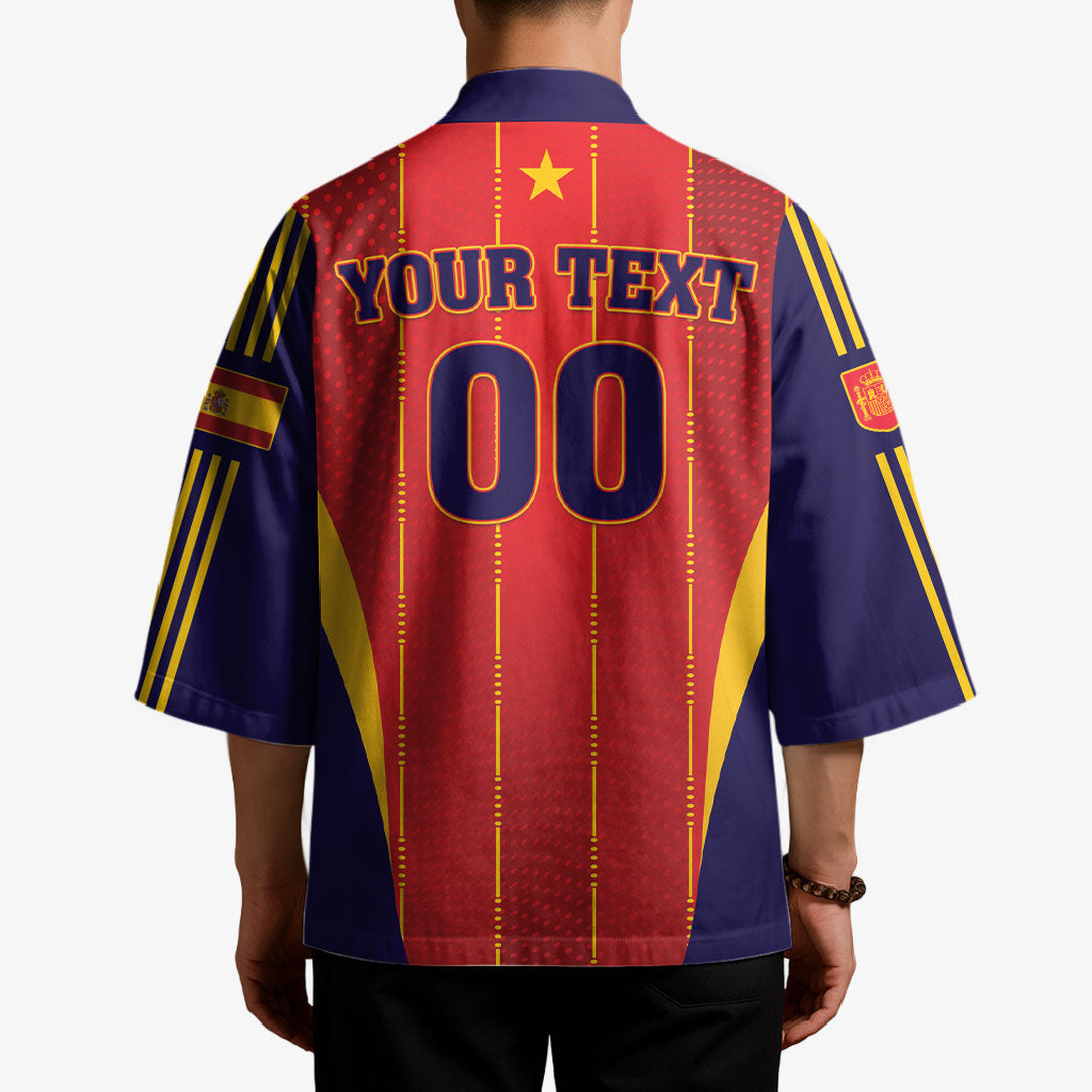 Custom Spain 2026 World Football Kimono Vamos Espana