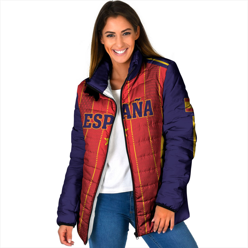 Custom Spain 2026 World Football Padded Jacket Vamos Espana