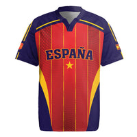 Custom Spain 2026 World Football Rugby Jersey Vamos Espana