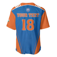 Custom India 2026 World Cricket Baseball Jersey Women in Blue Go Champions