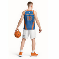 Custom India 2026 World Cricket Basketball Jersey Women in Blue Go Champions