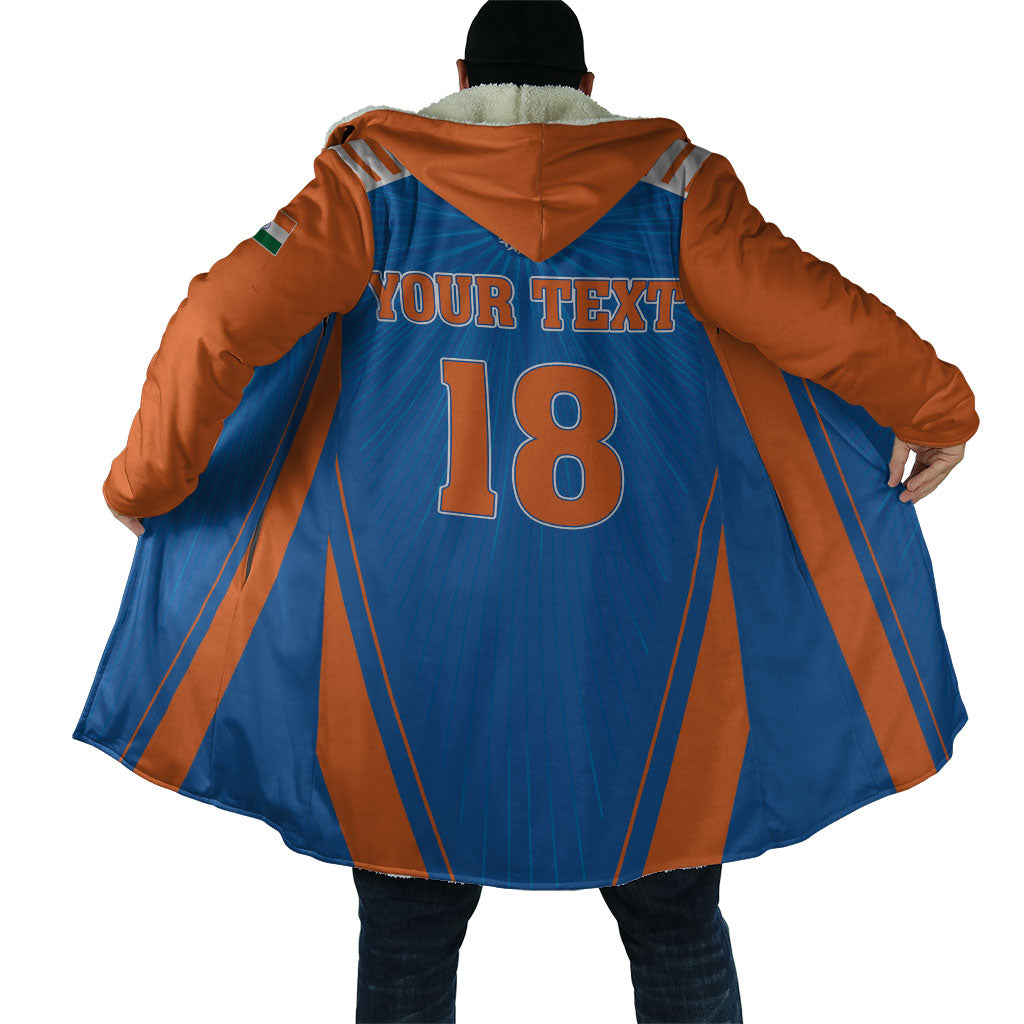 Custom India 2026 World Cricket Cloak Women in Blue Go Champions