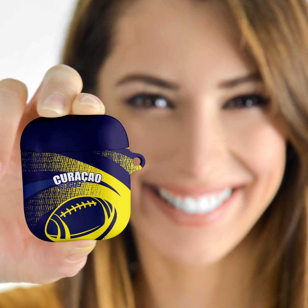 Rugby Curacao AirPods Case Korsou Go Champion - Wonder Print Shop