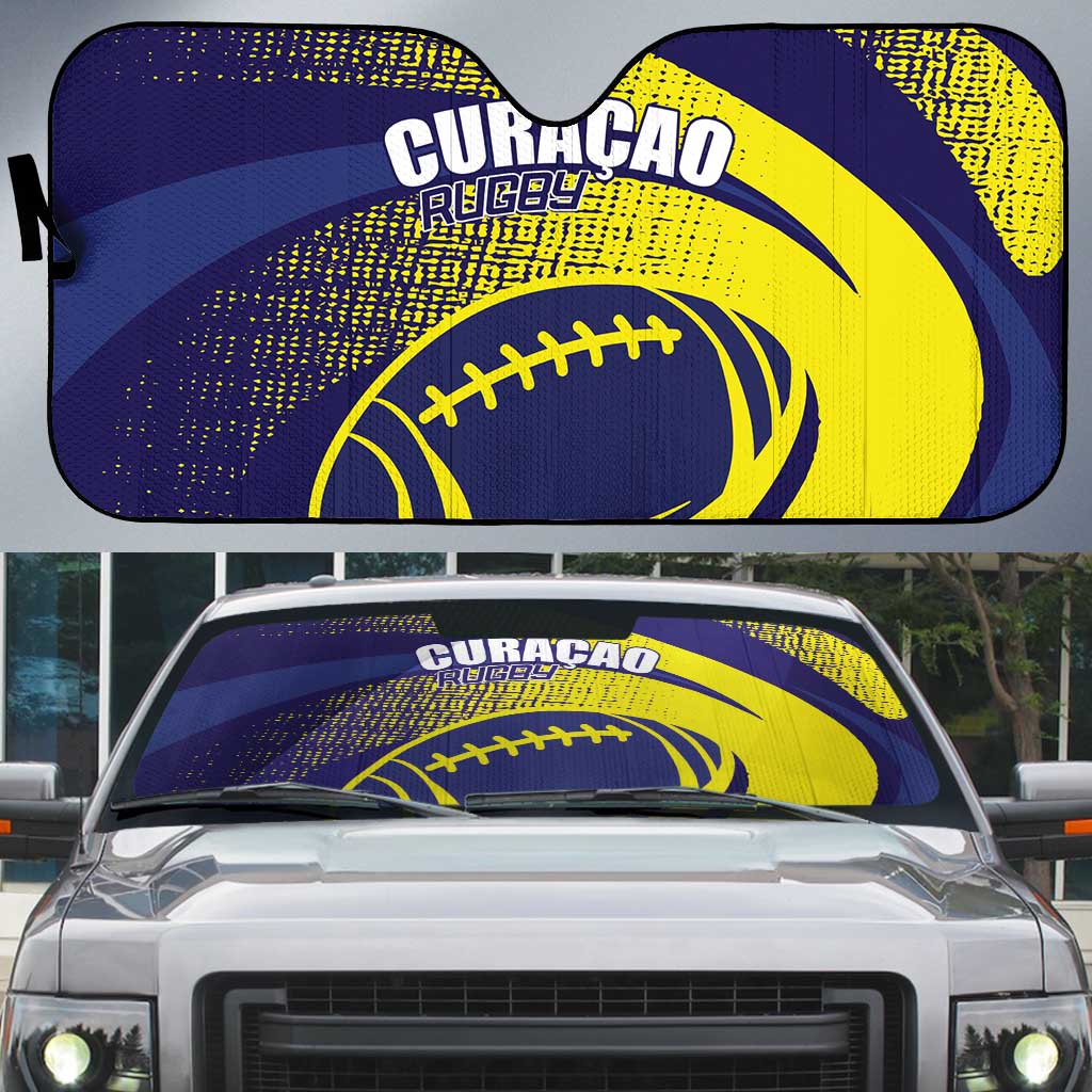 Rugby Curacao Auto Sun Shade Korsou Go Champion - Wonder Print Shop