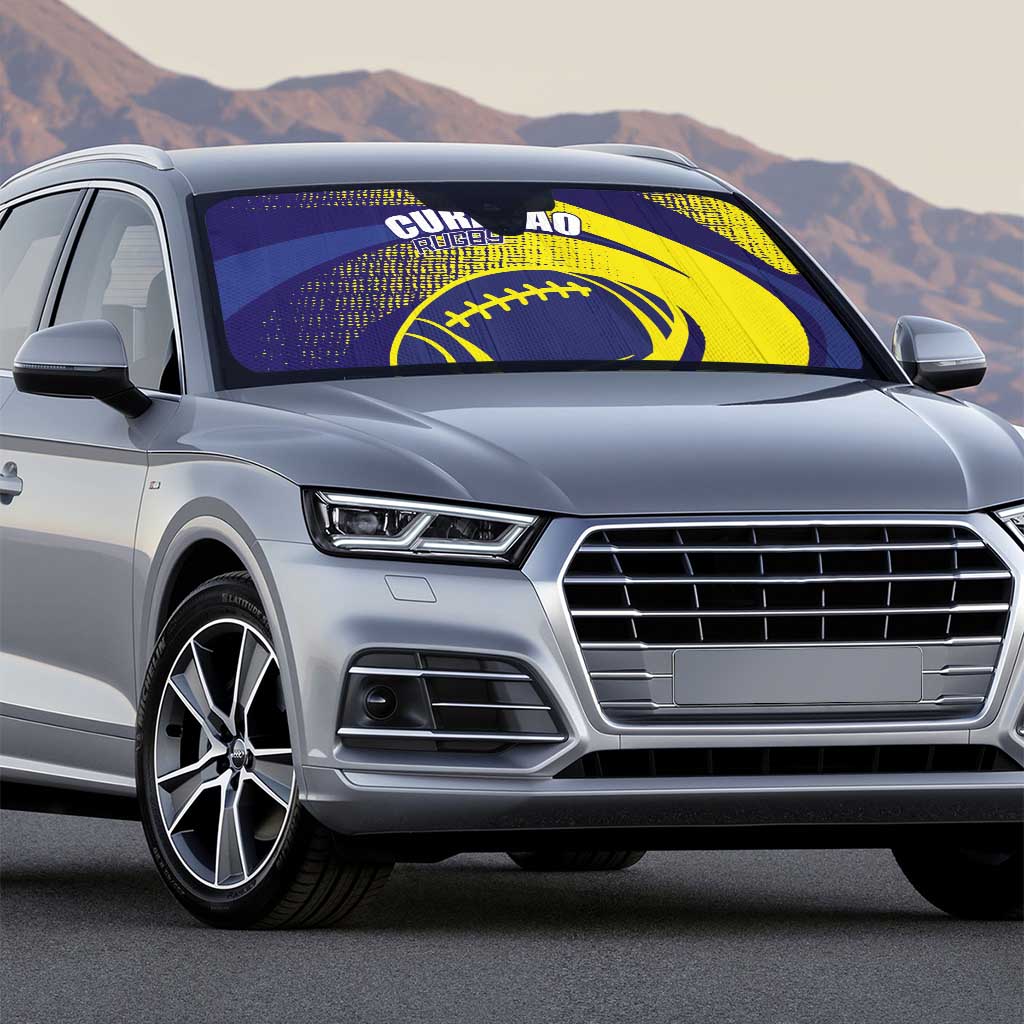 Rugby Curacao Auto Sun Shade Korsou Go Champion - Wonder Print Shop