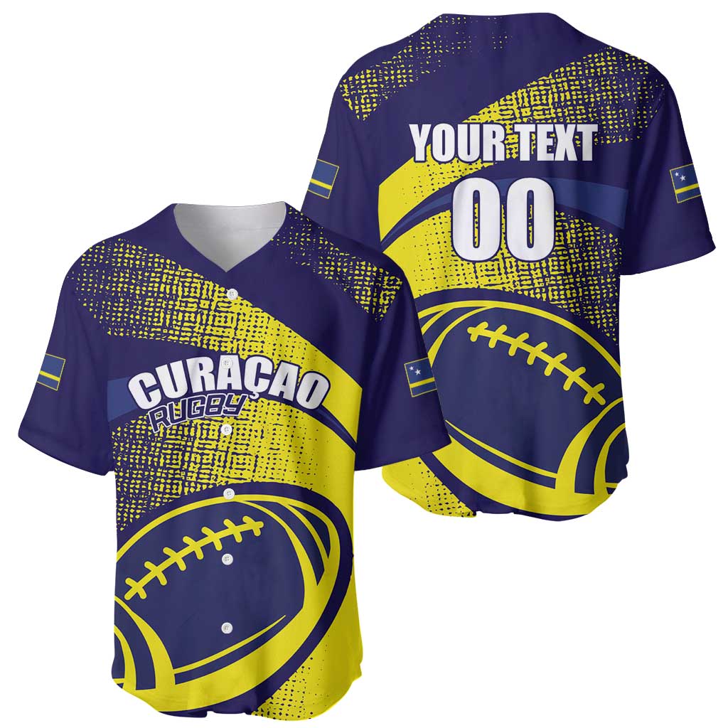 Custom Rugby Curacao Baseball Jersey Korsou Go Champion - Wonder Print Shop