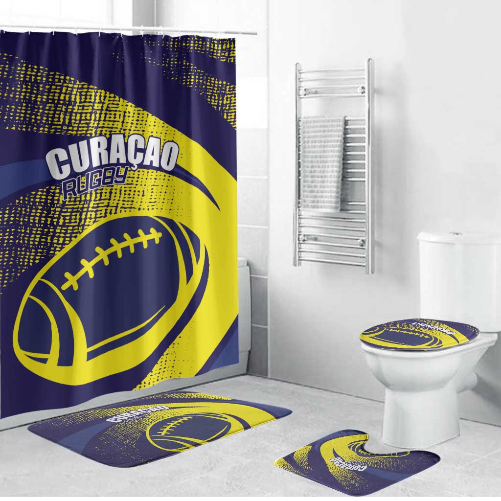 Rugby Curacao Bathroom Set Korsou Go Champion - Wonder Print Shop