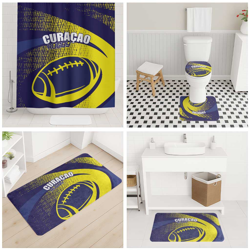 Rugby Curacao Bathroom Set Korsou Go Champion - Wonder Print Shop