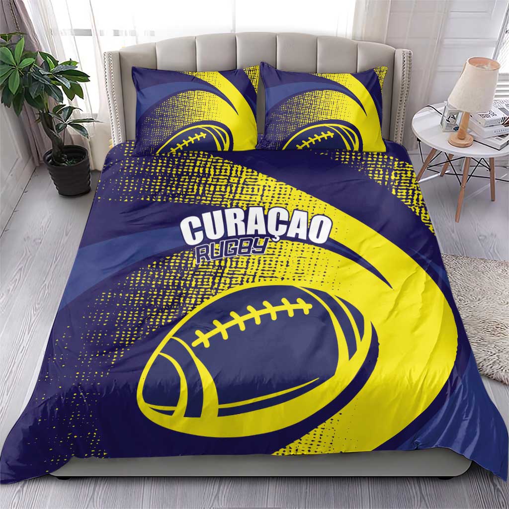 Rugby Curacao Bedding Set Korsou Go Champion - Wonder Print Shop