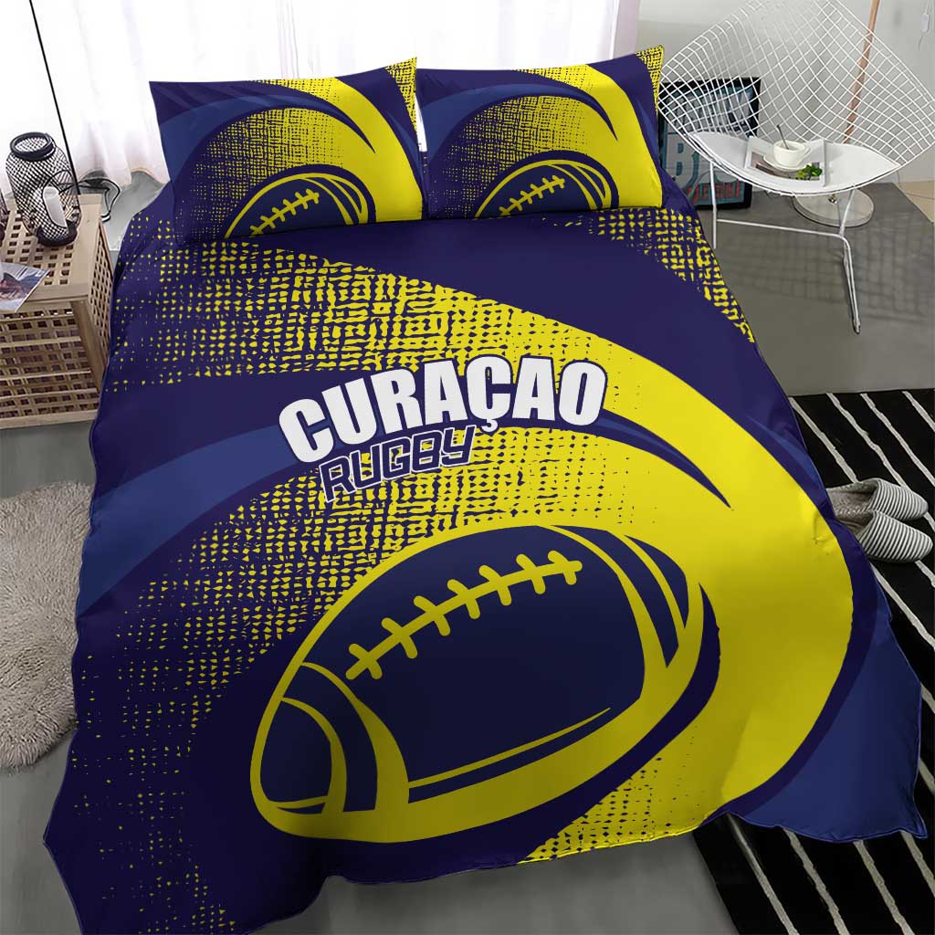 Rugby Curacao Bedding Set Korsou Go Champion - Wonder Print Shop