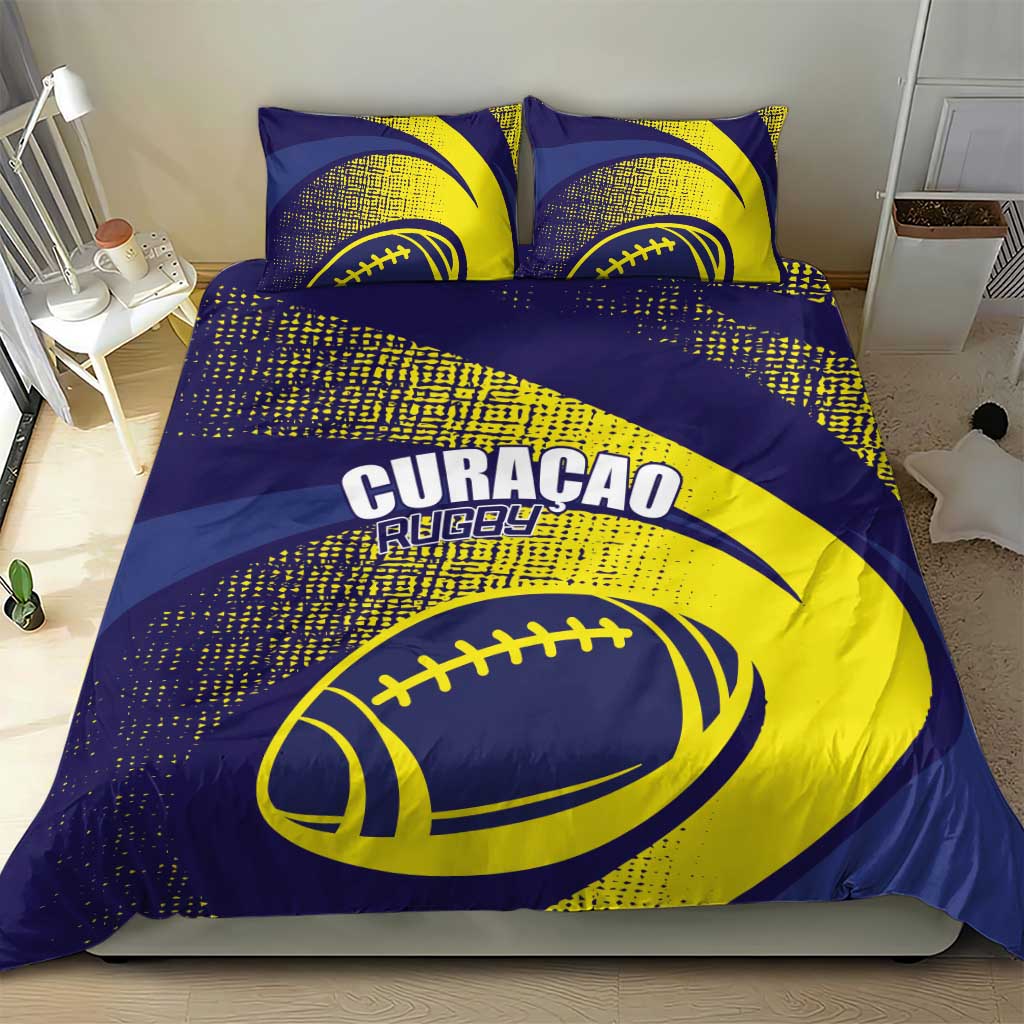 Rugby Curacao Bedding Set Korsou Go Champion - Wonder Print Shop