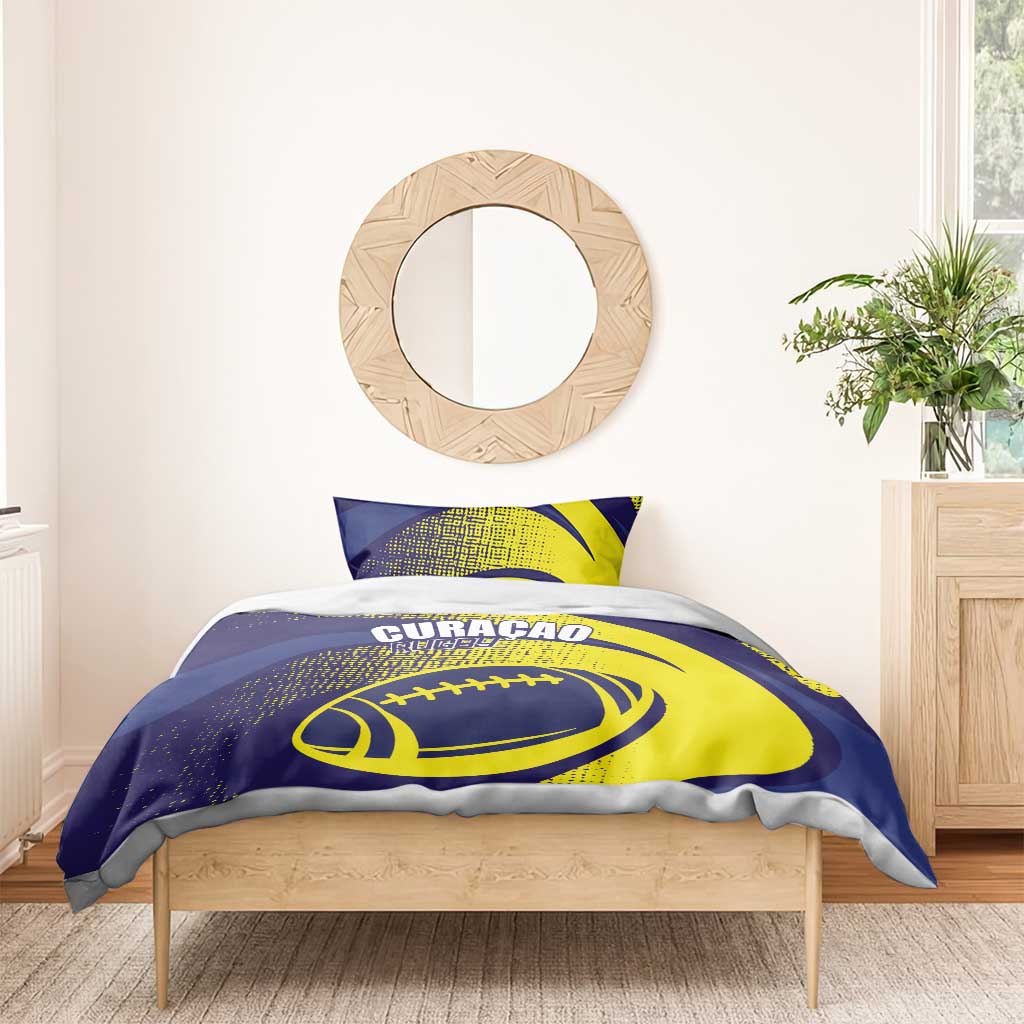 Rugby Curacao Bedding Set Korsou Go Champion - Wonder Print Shop
