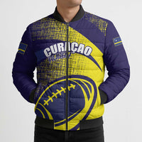 Rugby Curacao Bomber Puffer Jacket Korsou Go Champion - Wonder Print Shop