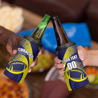 Custom Rugby Curacao 4 in 1 Can Cooler Tumbler Korsou Go Champion - Wonder Print Shop